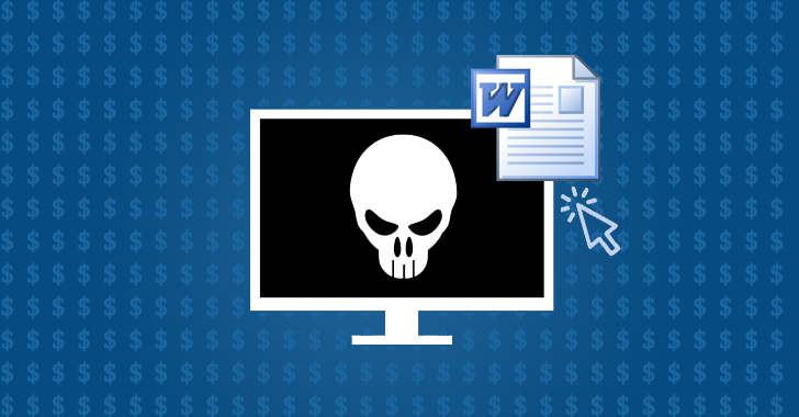 Unpatched Microsoft Word Flaw is Being Used to Spread Dridex Banking Trojan