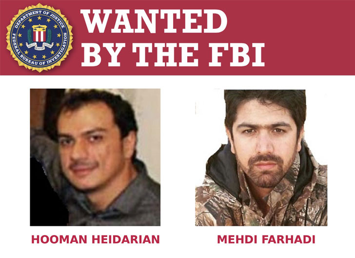 Iranian hackers wanted by the FBI