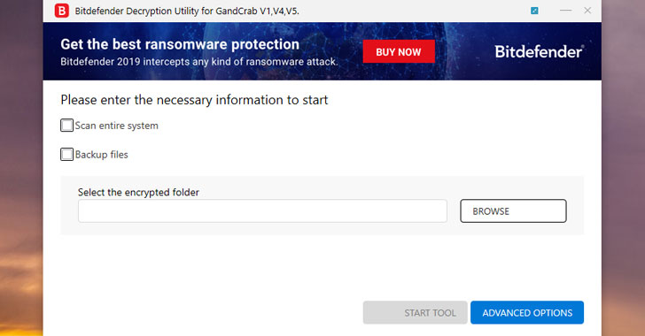 gandcrab ransomware decryption tool download