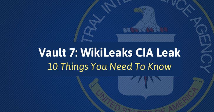 10 Things You Need To Know About 'Wikileaks CIA Leak'