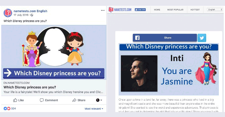 Another Facebook Quiz App Left 120 Million Users' Data Exposed
