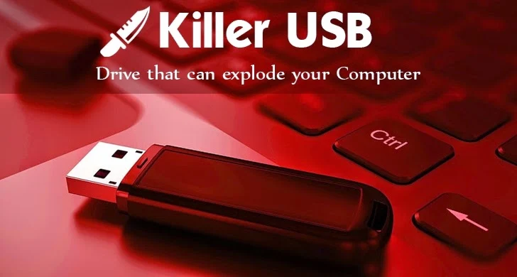 This 'Killer USB' can make your Computer explode