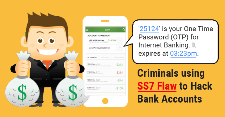 Real-World SS7 Attack — Hackers Are Stealing Money From Bank Accounts