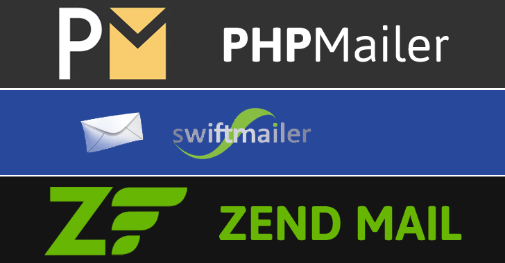 Critical Updates — RCE Flaws Found in SwiftMailer, PhpMailer and ZendMail