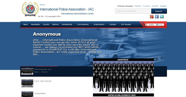 A member of the international organisation Anonymous for the