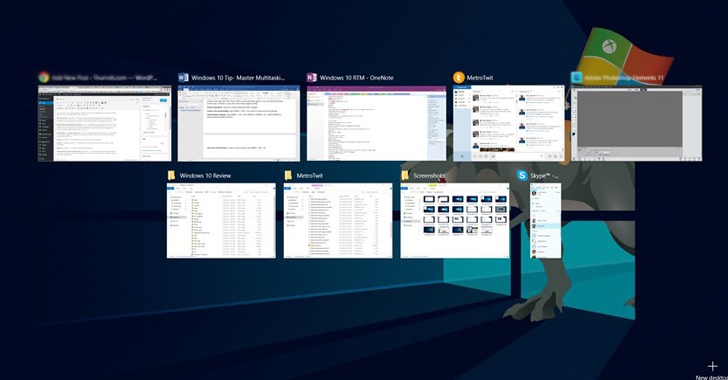 Virtual desktops & Split View for Multitasking