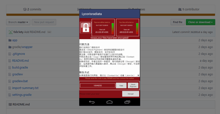 Decompiled SLocker Android Ransomware Source Code Published Online