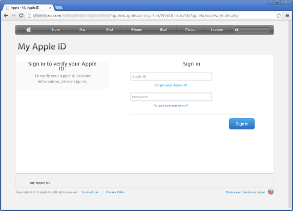 EA Games website hacked; Phishing page hosted to steal Apple IDs EA Games website hacked; Phishing page hosted to steal Apple IDs