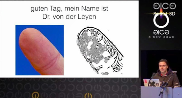 Hacker Clones German Defense Minister's Fingerprint Using Just her Photos