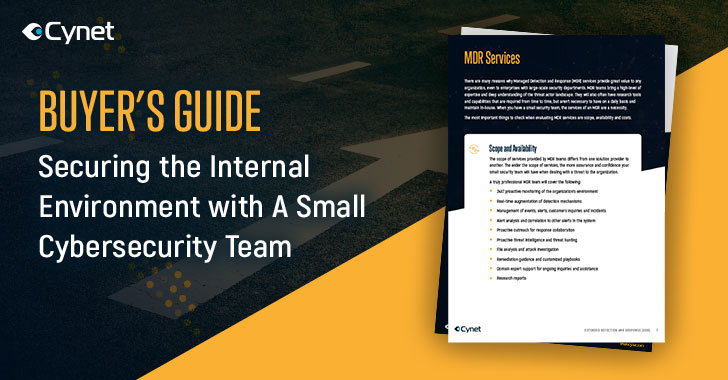Buyer's Guide for Securing Internal Environment with a Small Cybersecurity Team