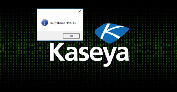 Kaseya Gets Universal Decryptor to Help REvil Ransomware Victims