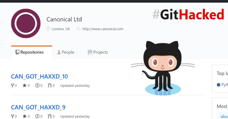 Ubuntu-Maker Canonical’s GitHub Account Gets Hacked