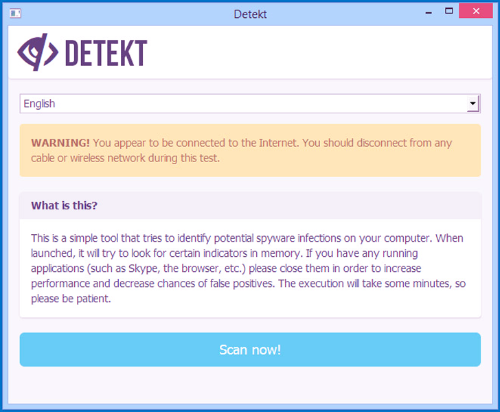 Detekt — Free Anti-Malware Tool To Detect Govt. Surveillance Malware