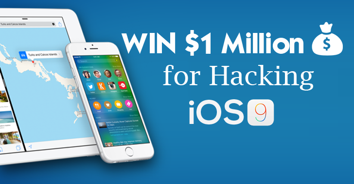 WIN $1 Million Bounty For Hacking the New iOS 9 iPhone