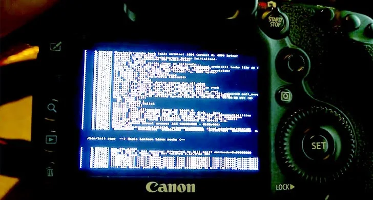 How to Run Linux Kernel on Canon DSLRs Cameras