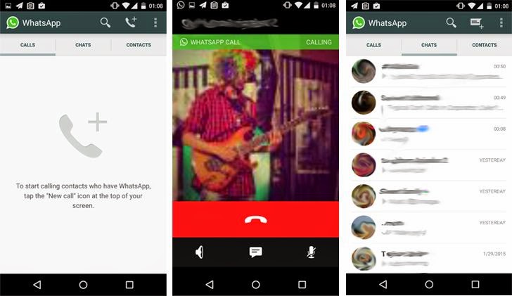 WhatsApp Starts Rolling out Voice Calling Feature