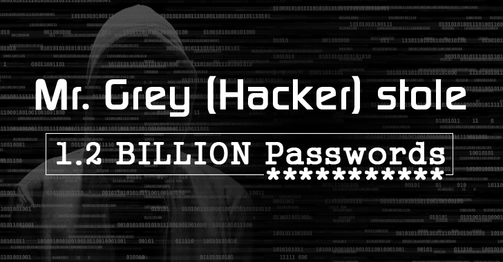 Mr. Grey Hacker (Wanted by FBI) Steals 1.2 BILLION Login Passwords