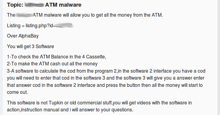 ATM Malware