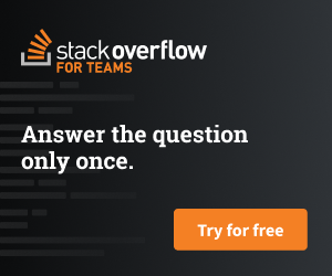 Stack overflow teams