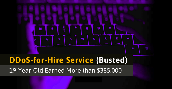19-Year-Old Teenage Hacker Behind DDoS-for-Hire Service Pleads Guilty