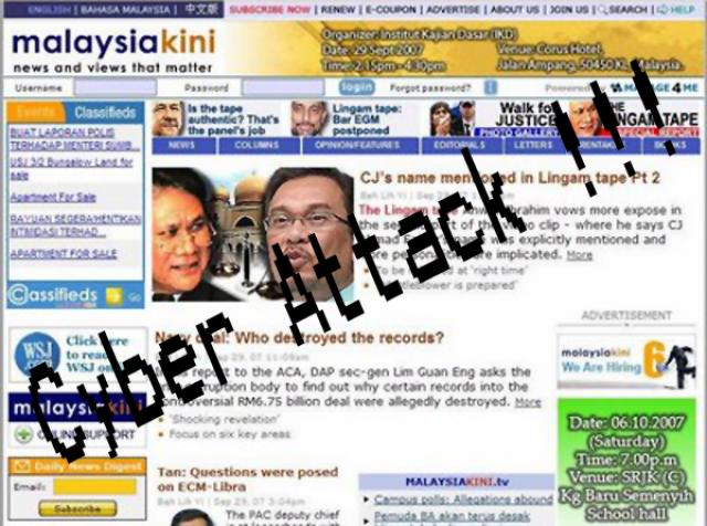 Malaysiakini  Malaysia's Most Popular News Website Shutdown's after