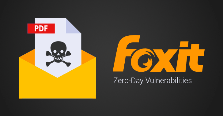 Two Critical Zero-Day Flaws Disclosed in Foxit PDF Reader