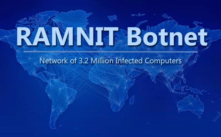 Europol Takes Down RAMNIT Botnet that Infected 3.2 Million Computers