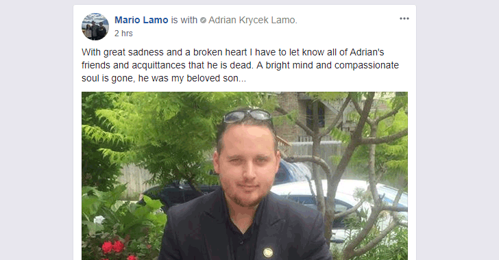 Ex-Hacker Adrian Lamo Dies at Age 37
