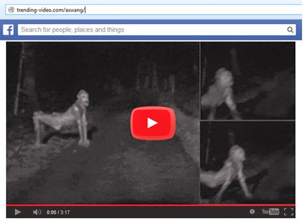 Real Ghost Caught on Tape! Facebook Scams Lure Users to Download Malware