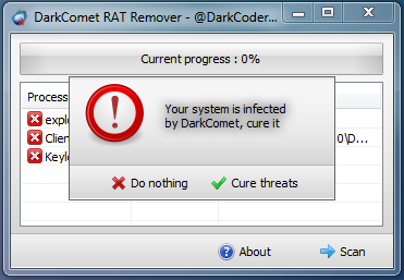 DarkComet RAT Remover Released