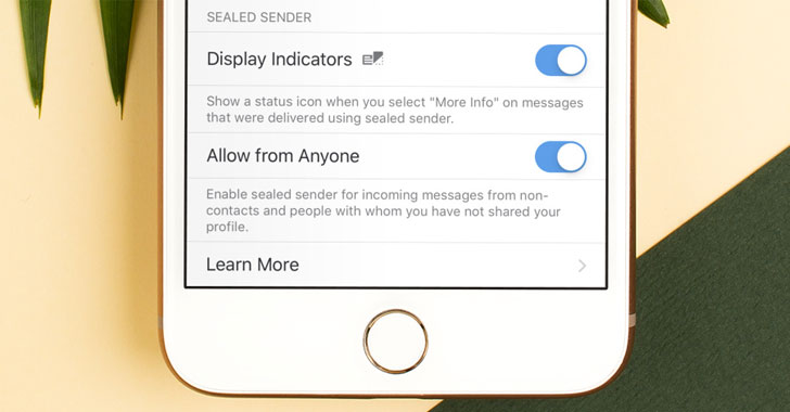 signal secure messaging app