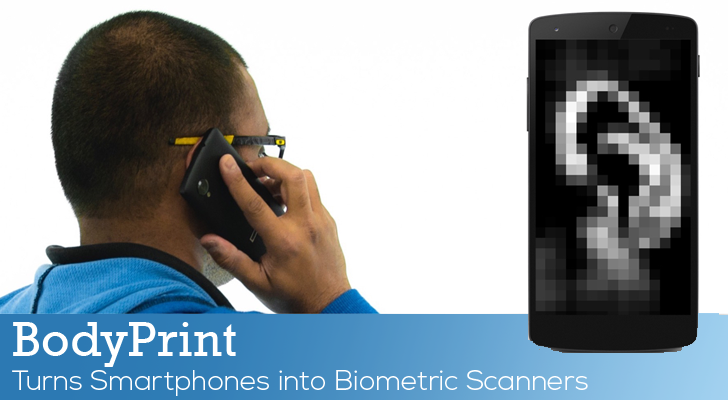 BodyPrint Technology Turns Smartphones into Biometric Scanners
