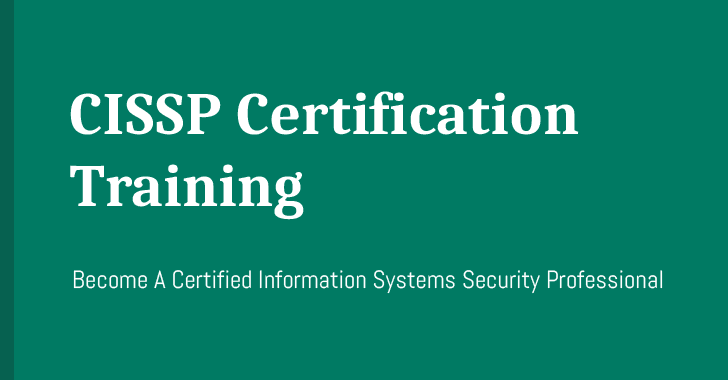 CISSP Certification Course — Become An IT Security Professional