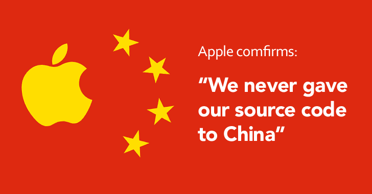 China wants Apple's Source Code, but the Company Refused