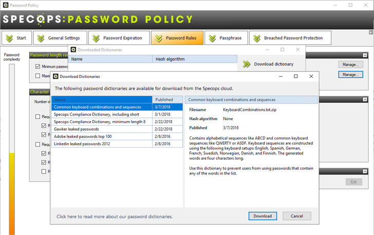 Specops Password Policy