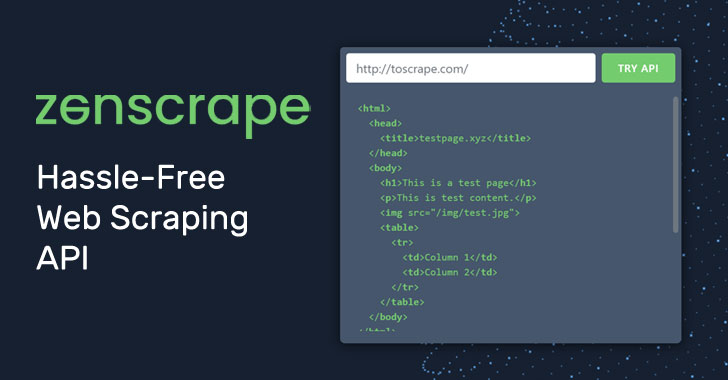 Zenscrape: A Simple Web Scraping Solution for Penetration Testers 