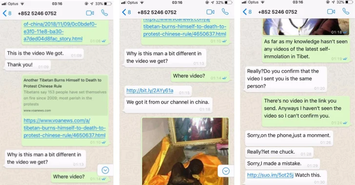 1-Click iPhone and Android Exploits Target Tibetan Users via WhatsApp