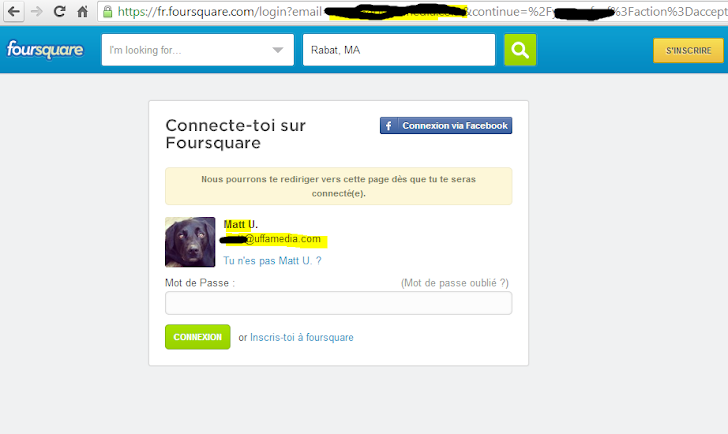 Foursquare vulnerability that exposes 45 million users' email addresses
