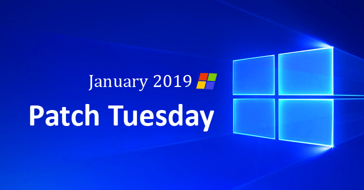 Microsoft Patch Tuesday — January 2019 Security Updates Released