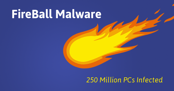 Beware! Fireball Malware Infects Nearly 250 Million Computers Worldwide