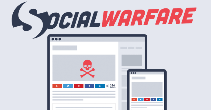 Hackers Actively Exploiting Widely-Used Social Share Plugin for WordPress