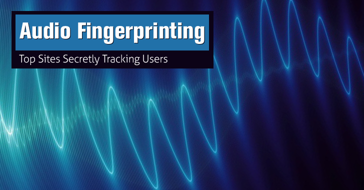 Top Websites Using Audio Fingerprinting to Secretly Track Web Users