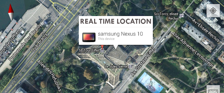 Android app that notifies you whenever GPS enabled apps access your location