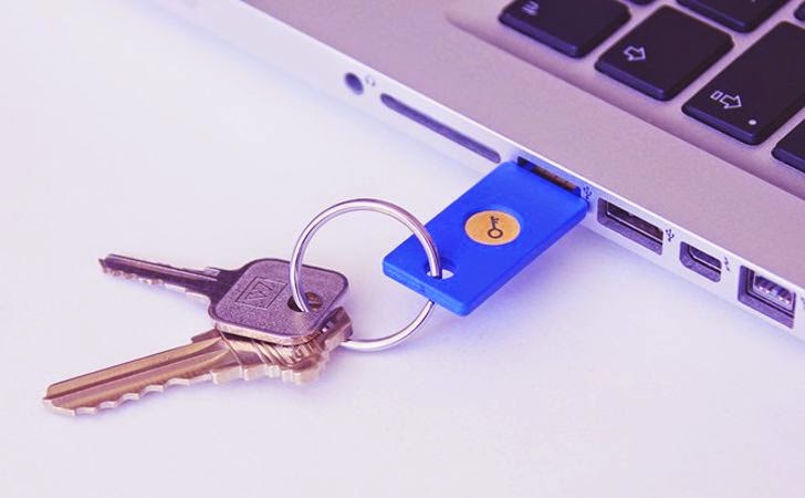 Google Launches USB-Based "Security Key" To Strengthen 2-Step Verification