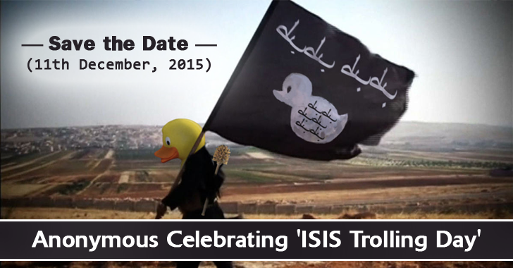Save the Date — 11th December: Anonymous to Celebrate 'ISIS Trolling Day'