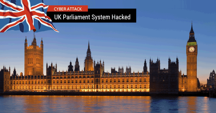 UK Parliament Hit by Cyberattack, Up to 90 MPs' E-mail Accounts Hacked