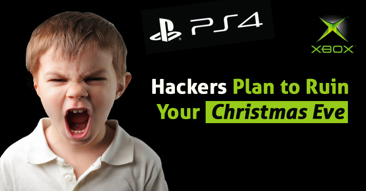 Hackers Plan to Ruin Christmas Eve for Millions of PlayStation and Xbox Live Gamers