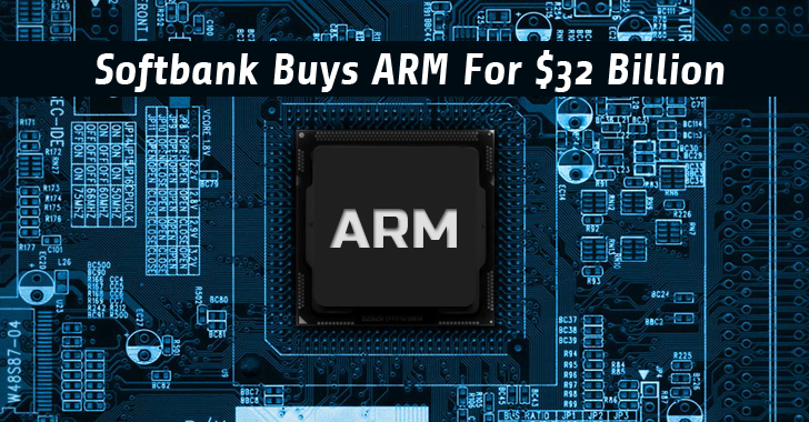 Japan's Softbank buys semiconductor giant ARM for $32 Billion in Cash